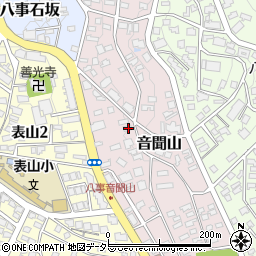 愛知県名古屋市天白区音聞山1020周辺の地図