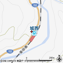 静岡県浜松市天竜区佐久間町相月2104周辺の地図