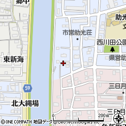 愛知県名古屋市中川区助光3丁目1345周辺の地図