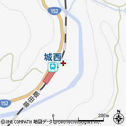静岡県浜松市天竜区佐久間町相月2097周辺の地図
