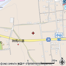 四日市多度線周辺の地図