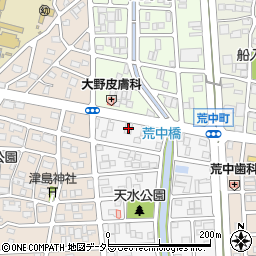 井村屋製菓東海支店周辺の地図