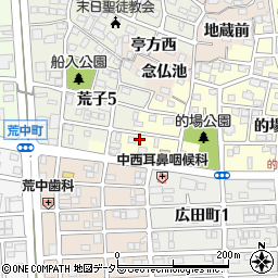 愛知県名古屋市中川区的場町3丁目39周辺の地図