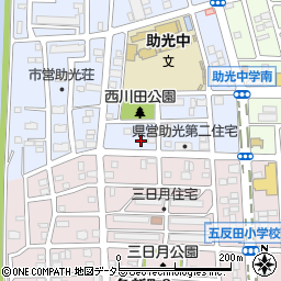 愛知県名古屋市中川区助光3丁目605周辺の地図