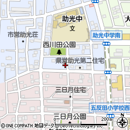 愛知県名古屋市中川区助光3丁目602周辺の地図