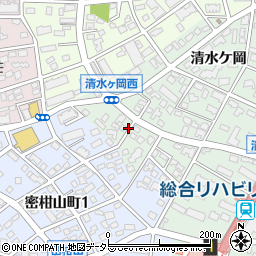 愛知県名古屋市瑞穂区彌富町（上山）周辺の地図