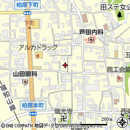 兵庫県丹波市柏原町柏原345周辺の地図