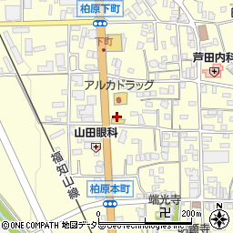 兵庫県丹波市柏原町柏原1427-1周辺の地図
