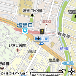 東建コーポレーション株式会社　ホームメイト塩釜口駅前店周辺の地図