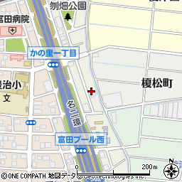 愛知県名古屋市中川区東かの里町周辺の地図