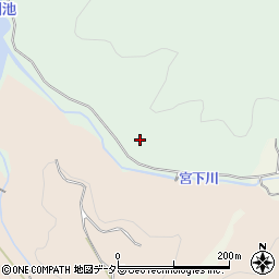 愛知県豊田市力石町山田周辺の地図
