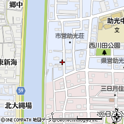 愛知県名古屋市中川区助光3丁目1329周辺の地図