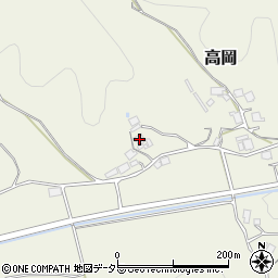 京都府船井郡京丹波町高岡小谷12周辺の地図