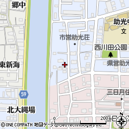 愛知県名古屋市中川区助光3丁目1330周辺の地図