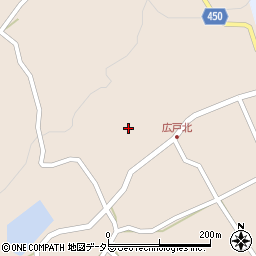 岡山県津山市市場1310周辺の地図