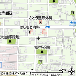 愛知県名古屋市中川区大当郎1丁目2008周辺の地図