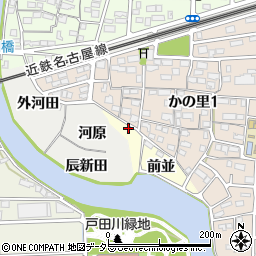愛知県名古屋市中川区富田町大字包里前並36周辺の地図