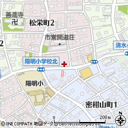 愛知県名古屋市瑞穂区松栄町2丁目76周辺の地図