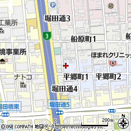 名鉄協商平郷町駐車場周辺の地図