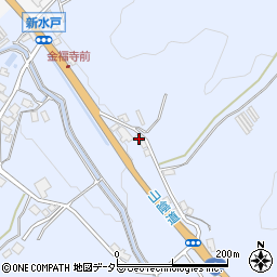 京都府京丹波町（船井郡）新水戸（二反田）周辺の地図