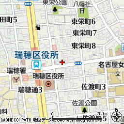 愛知県名古屋市瑞穂区佐渡町1丁目5周辺の地図