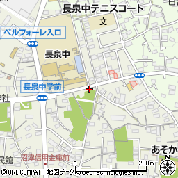 静岡県駿東郡長泉町下土狩726周辺の地図