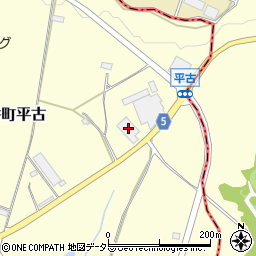 三重県いなべ市員弁町平古64周辺の地図