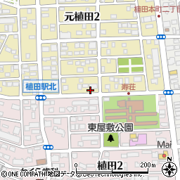 なの花薬局　名古屋植田店周辺の地図