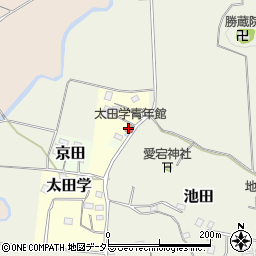 太田学青年館周辺の地図