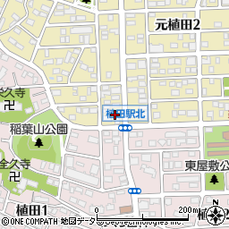 愛知県名古屋市天白区元植田3丁目2105周辺の地図
