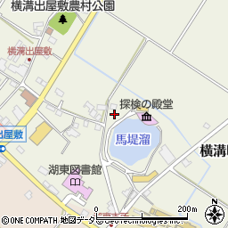 滋賀県東近江市横溝町388周辺の地図