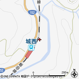 静岡県浜松市天竜区佐久間町相月2067-3周辺の地図