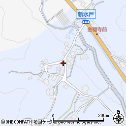 京都府船井郡京丹波町新水戸イカガ谷周辺の地図