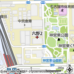 大和ハウス工業株式会社　新神宮東・中日ハウジングセンター周辺の地図