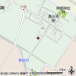 滋賀県東近江市小池町538周辺の地図