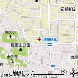 愛知県名古屋市天白区元植田3丁目2206周辺の地図