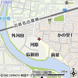 愛知県名古屋市中川区富田町大字包里前並40周辺の地図