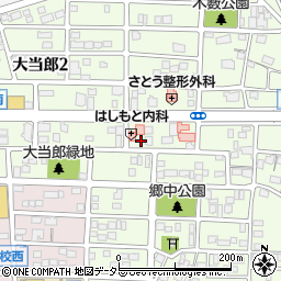 愛知県名古屋市中川区大当郎1丁目1908周辺の地図