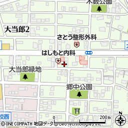 愛知県名古屋市中川区大当郎1丁目1908-1周辺の地図