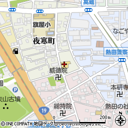 賀城園周辺の地図