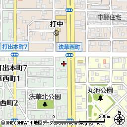 桑名三重信用金庫中川支店周辺の地図