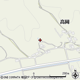 京都府船井郡京丹波町高岡小谷10周辺の地図