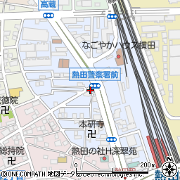 モリテックスチール名古屋営業所周辺の地図
