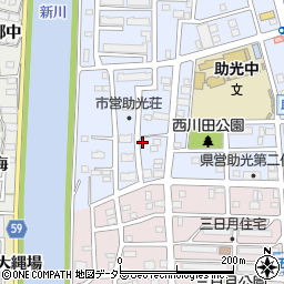 愛知県名古屋市中川区助光3丁目1116周辺の地図