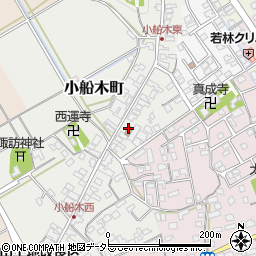 小船木町公民館周辺の地図