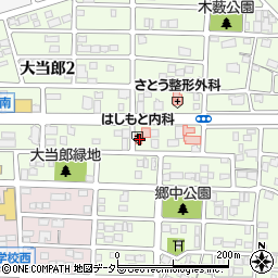 愛知県名古屋市中川区大当郎1丁目1910周辺の地図