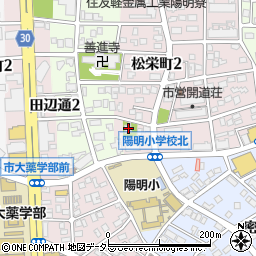 愛知県名古屋市瑞穂区松栄町2丁目62周辺の地図