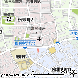 愛知県名古屋市瑞穂区松栄町2丁目67周辺の地図