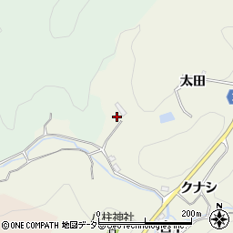愛知県豊田市成合町太田周辺の地図
