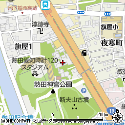 青大悲寺周辺の地図